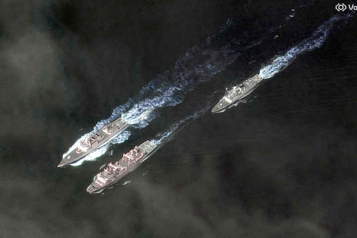 China massing military ships across  East Asia in show of maritime force